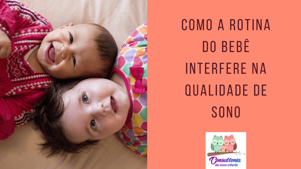 a rotina do bebê e o sono