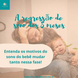 regressão de sono dos 8 meses