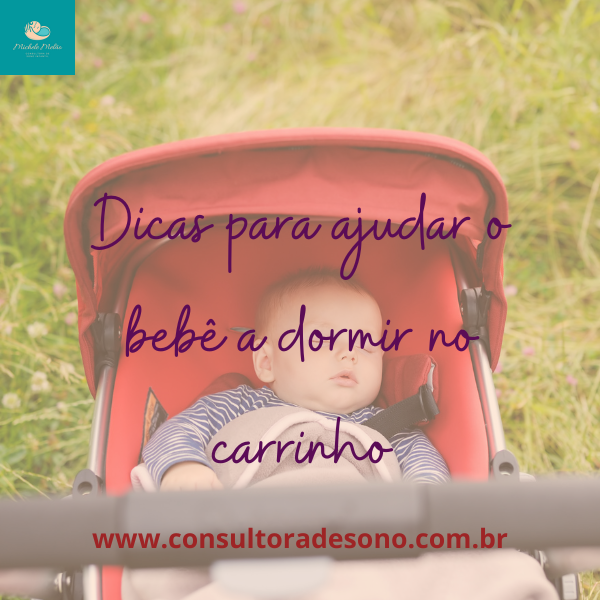 como ajudar o bebê a dormir no carrinho