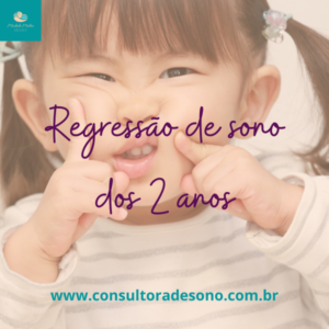 regressão de sono dos 2 anos