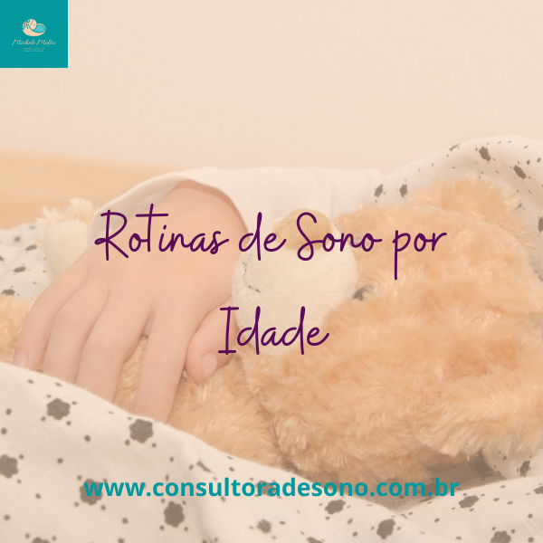rotina de sono por idade