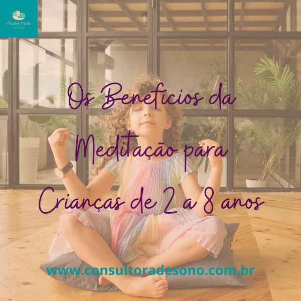 Benefícios da meditação para as crianças de 2 a 8 anos
