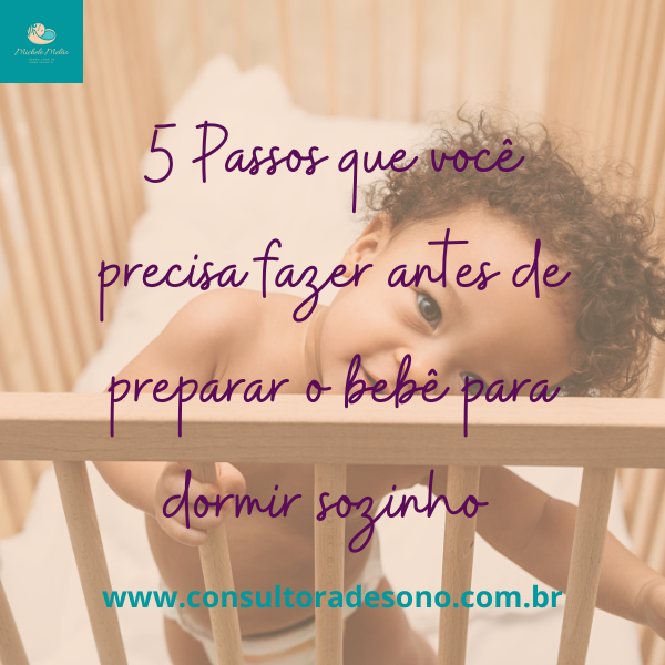 como preparar o bebê para dormir sozinho