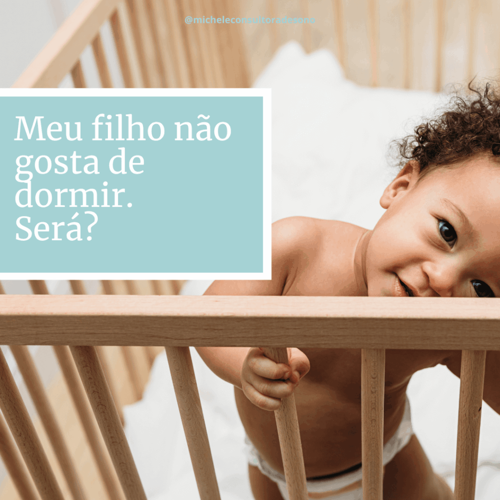 meu bebê não gosta de dormir